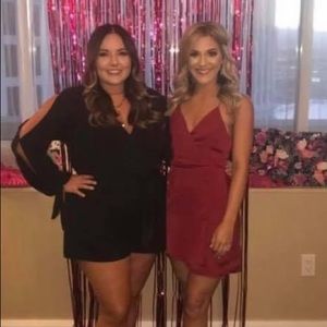 Red Silk Dress